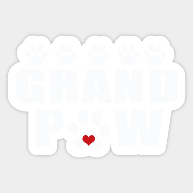 Dog Gifts and Ideas - Granddog Gifts Sticker by 3QuartersToday